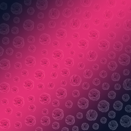 Rose flowers made with luxury gradient for background. Abstract texture. Greeting and invitation card concepte. Fresh and rich illustration for women's dayの写真素材
