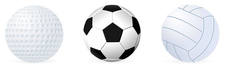 Vector ball setのイラスト素材