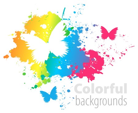 Abstract colorful backgroundのイラスト素材