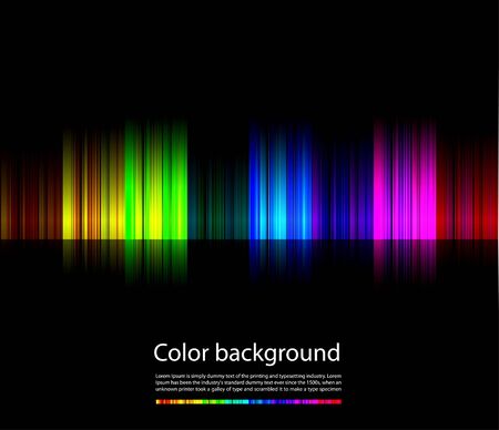 Abstract colorful background lineのイラスト素材