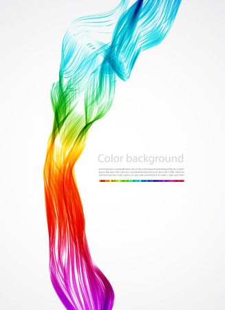 abstract colorful smoke,   background のイラスト素材