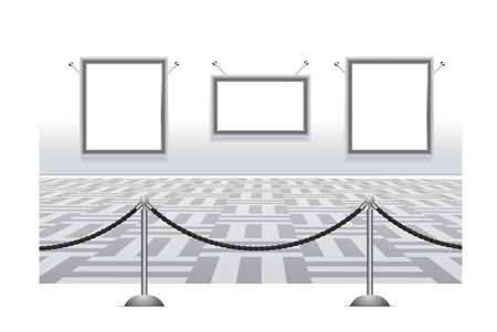 Picture galleryのイラスト素材