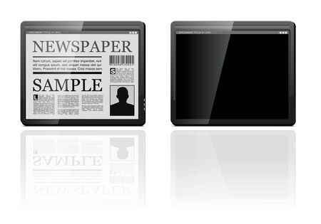 Generic tablet PCのイラスト素材