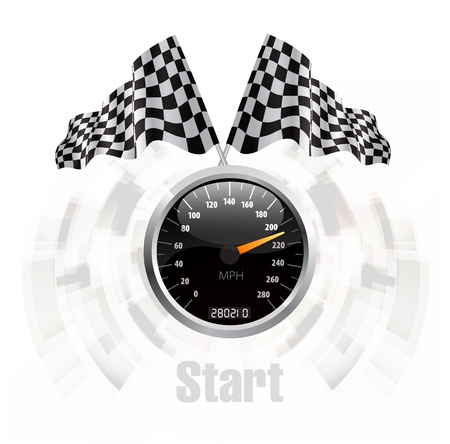 Speedometer backgroundのイラスト素材