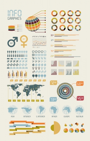 Detail infographic vector illustration  のイラスト素材