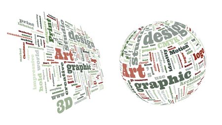 Graphic design studioのイラスト素材