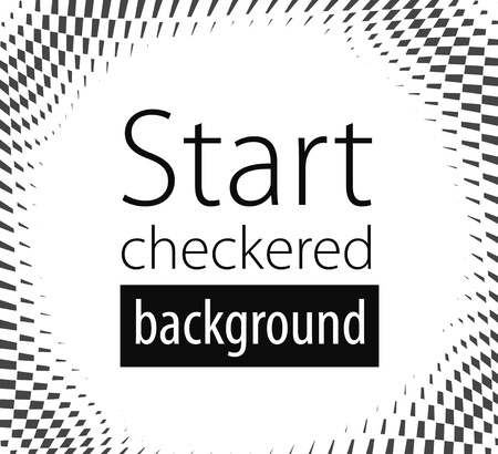 Checkered Flagのイラスト素材