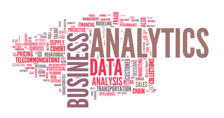 Background concept illustration of analytics business analysis. Vectorのイラスト素材