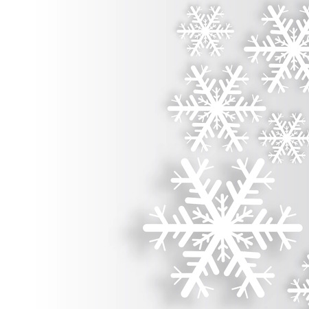 Snowflakes backgroundのイラスト素材