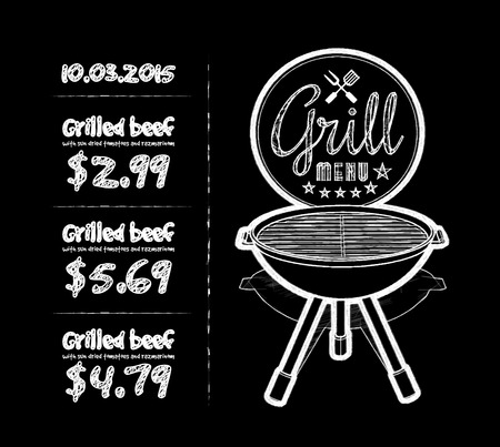 Barbecue grillのイラスト素材