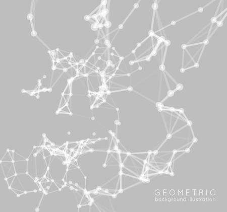 Abstract network connection backgroundのイラスト素材