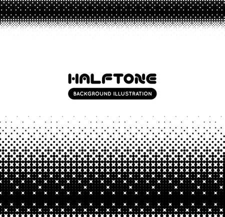 Halftone backgroundのイラスト素材