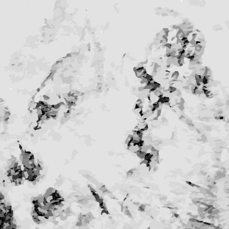 Grunge texture. Abstract vector template with elements of noise and dirtのイラスト素材