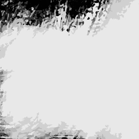 Grunge texture. Abstract vector template with elements of noise and dirtのイラスト素材