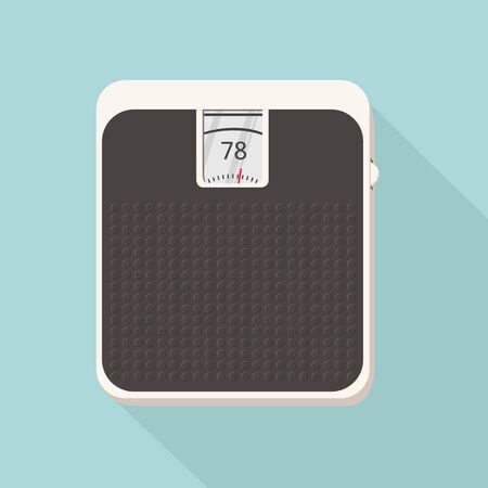 Floor scales in flat design. Vector illustration.の写真素材