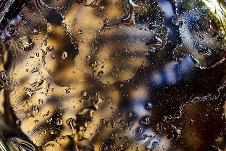 colorful background from water drops