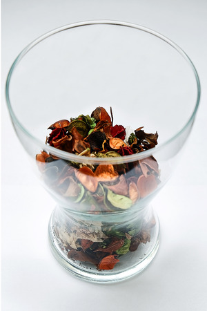 dried flower petalsの写真素材