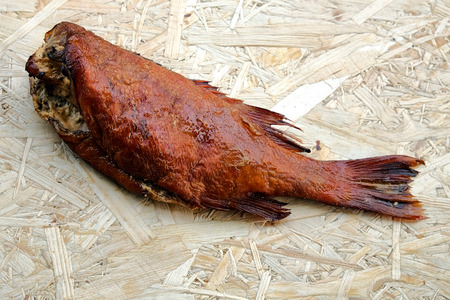 smoked pike on the Board