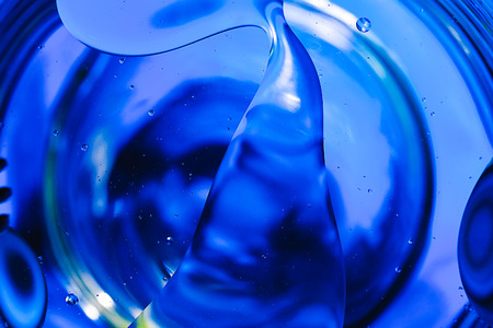 colorful background from water dropsの写真素材