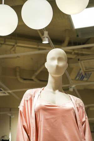 mannequin in the store at close rangeの写真素材