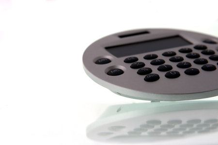 typical calculator for the mathematical calculationsの写真素材