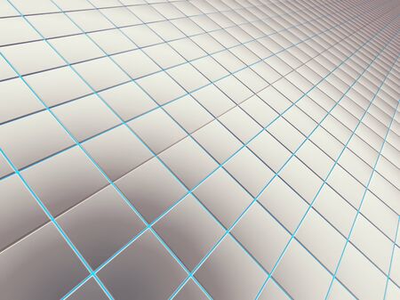 Abstract background from a square smooth bricks