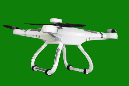 drone isolatedの写真素材