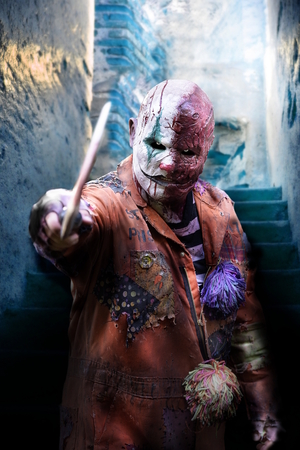 Halloween horror houseの写真素材