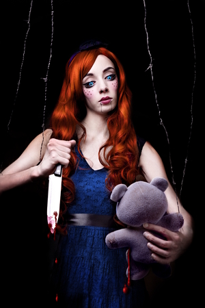 Halloween horror houseの写真素材