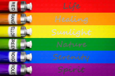 artistic lgbtqi backgroundの写真素材
