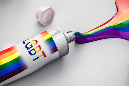 artistic lgbtqi backgroundの写真素材