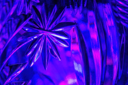 abstract background. Shot of an illuminated embossed glass surface.の写真素材