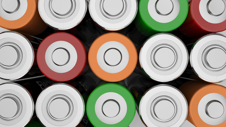 Electric batteryの写真素材