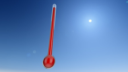 Heat wavesの写真素材