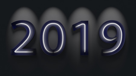 2019 Neon signの写真素材