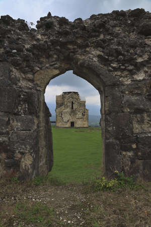View of Bedia temple from medieval palace window