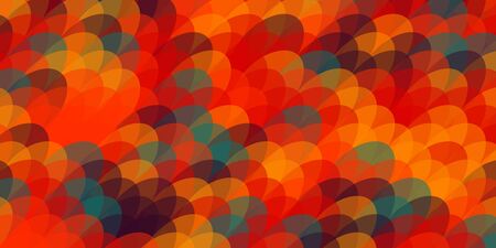 Ellipse vector pattern. Colorful background.