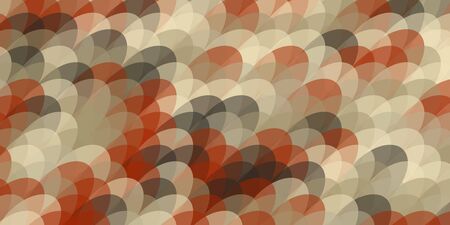 Ellipse vector pattern. Colorful background.のイラスト素材
