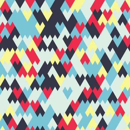 Abstract vector seamless pattern.のイラスト素材