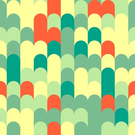 Abstract vector seamless pattern.のイラスト素材