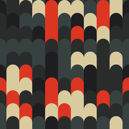 Abstract vector seamless pattern.のイラスト素材