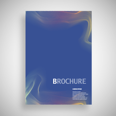 Minimal Vector covers design. Future Poster template.のイラスト素材