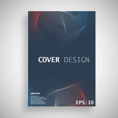 Minimal Vector covers design. Future Poster template.のイラスト素材