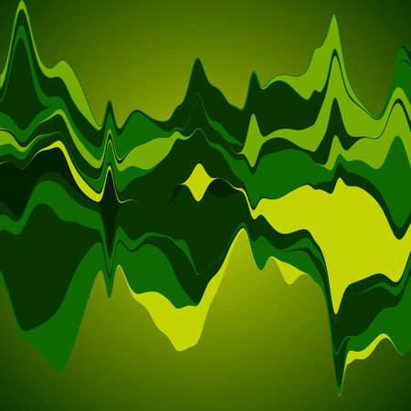Big data visualization. Streamgraph. Futuristic infographic. Information aesthetic design.のイラスト素材