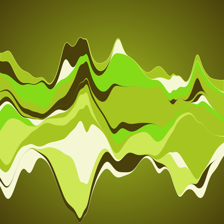 Big data visualization. Streamgraph. Futuristic infographic. Infの写真素材