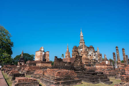 Sukhothai Historical Park in Sukhothai province, Thailand (Publie Domain.)の写真素材