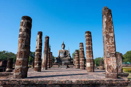 Sukhothai Historical Park in Sukhothai province, Thailand (Publie Domain.)の写真素材