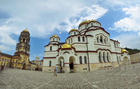 Christian monastery in New Athos.