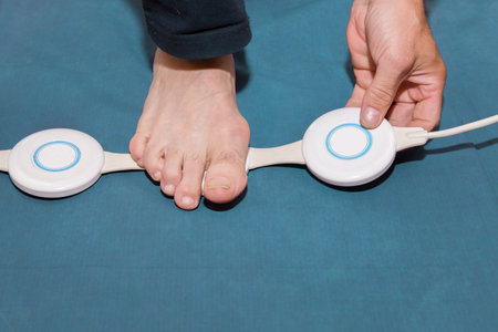 Treatment of joints with electromagnetic therapy.