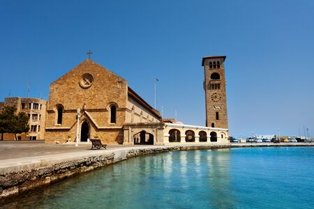 Beautiful view of ancient St. Nicholas fortressの写真素材